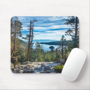 Mousepad Coastline Emerald Bay, Lake Tahoe, Califórnia