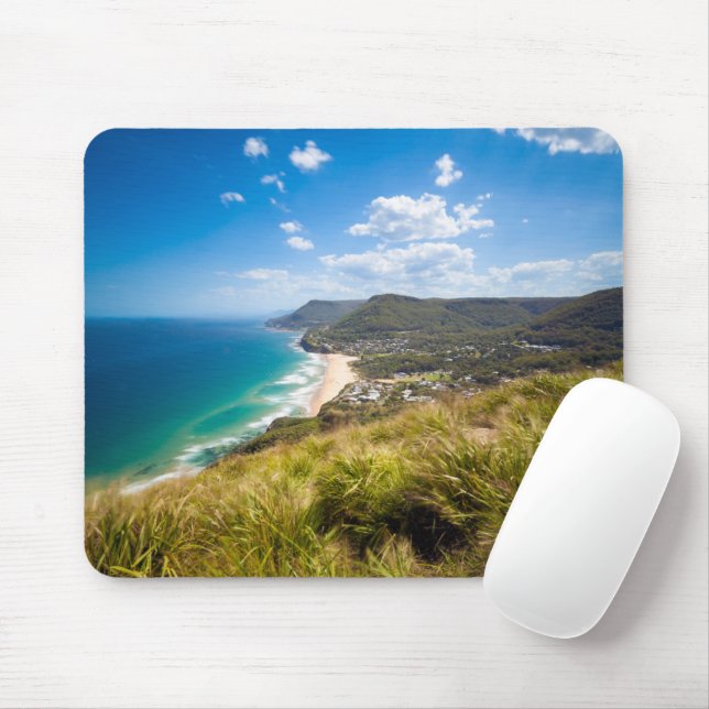 Mousepad Coastline | New South Wales, Australia (Com mouse)