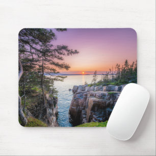 Mousepad Coastline Ravens Nest Acadia National Park Maine