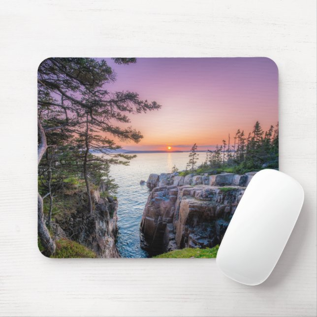 Mousepad Coastline | Ravens Nest Acadia National Park Maine (Com mouse)