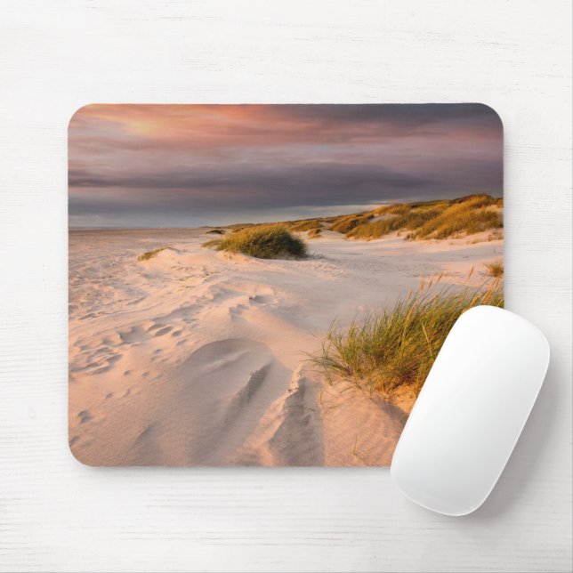 Mousepad Coastline | Saltum Beach, Dinamarca (Com mouse)