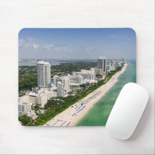 Mousepad Coastline Urban Beach, Miami, Florida