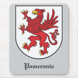 Mousepad Coat of Arms of Pomerania Majestic Griffin Art