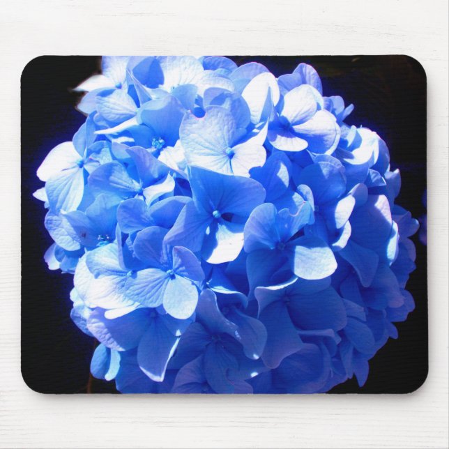 Mousepad Cobalt Blue Hydrangea (Frente)