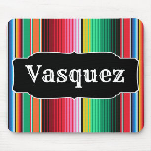 Mousepad Cobertura mexicana de Serape do espanhol feito sob
