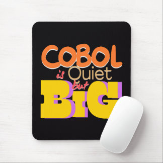 Mousepad Cobol Programming Language is Quiet But Big