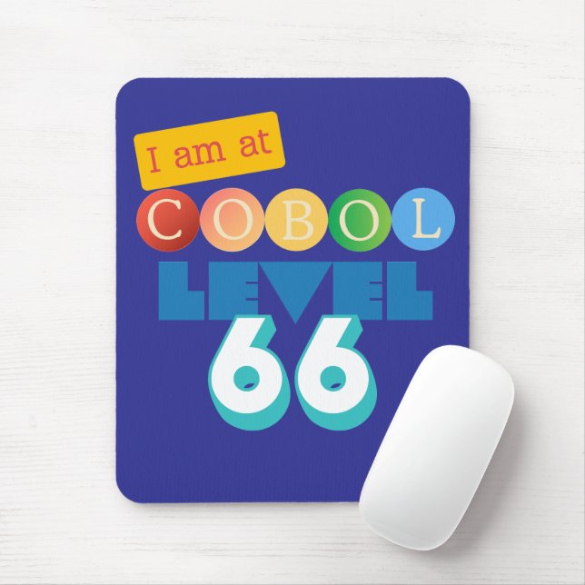 Mousepad Cobol Programming Level 66 (Com mouse)