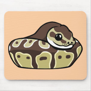 Mousepad Cobra bonito do animal de estimação do pitão da