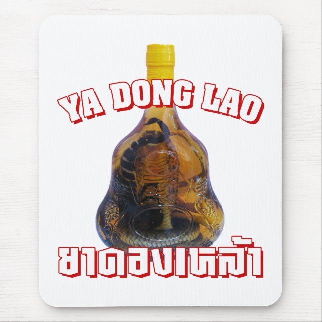 Mousepad Cobra Cobra Vs Scorpion Whiskey ... Yadong Lao (Frente)
