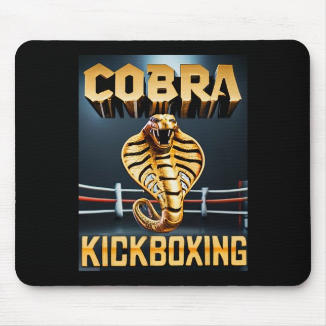 Mousepad Cobra Kickboxing Desenhado Por Don Castillo  (Frente)