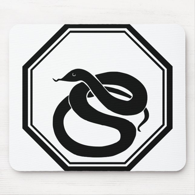 Mousepad Cobra preto (Frente)