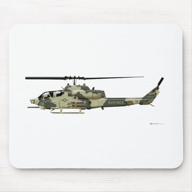 Mousepad Cobra super de Bell AH-1W (Frente)