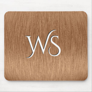 Mousepad Cobre Bruto Monograma