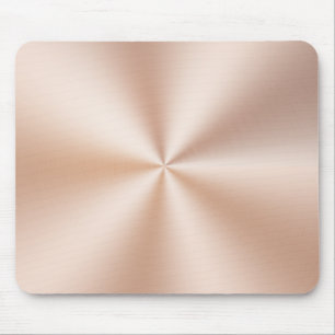Mousepad Cobre escovado metálico