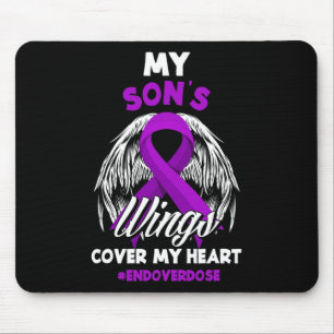 Mousepad Cobrir das Asas do Meu Filho Excesso de Extremidad