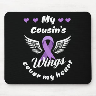 Mousepad Cobrir das Asas do Meu Primo Minha Sobredosagem Ca