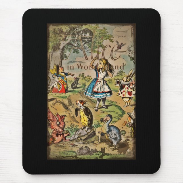 Mousepad Cobrir de Alice e Amigos com Distúrbios (Frente)