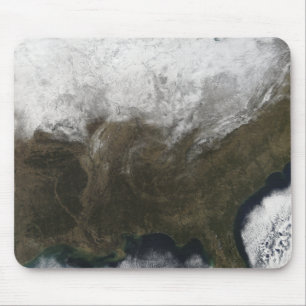 Mousepad Cobrir de neve sobre os Estados Unidos