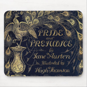 Mousepad Cobrir do Orgulho Antiquado e do Preconceito Peaco