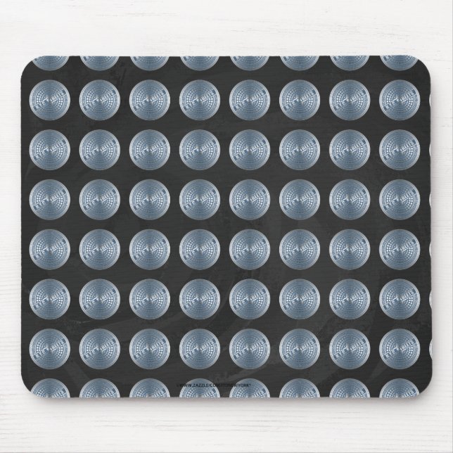 Mousepad Cobrir Manhole NYC (Frente)