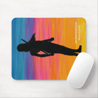 Mousepad cobrir oficial do "The Warrior Girl Way"