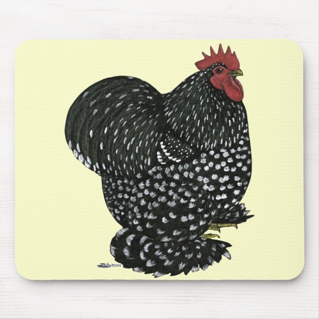 Mousepad Cochin: Mottle Negro (Frente)