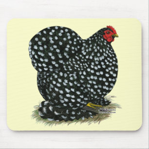 Mousepad Cochin Mottled a galinha