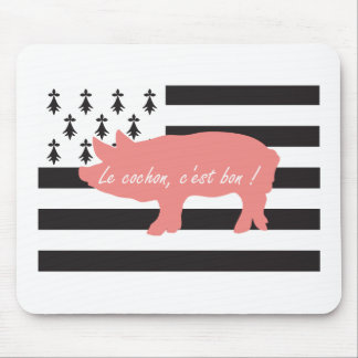 Mousepad Cochon Breton