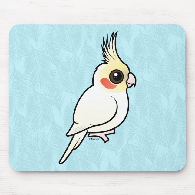 Mousepad Cockatiel de Lutino (Frente)