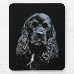 Mousepad Cocker spaniel preto