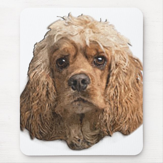Mousepad cocker Spaniels (Frente)