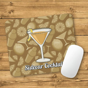 Mousepad cocktail Sidecar