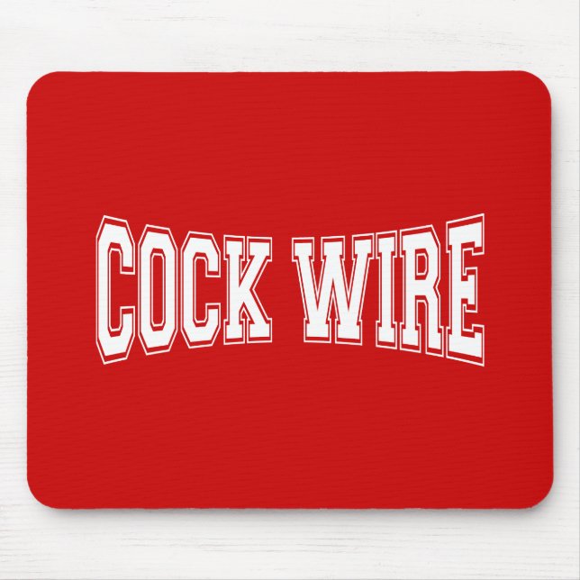 MOUSEPAD COCKWIRE (Frente)