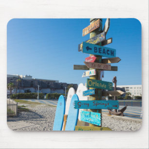 Mousepad Cocoa Beach Tiki Totem