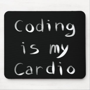 Mousepad Codificar é o meu Codificador de Programas Cardio