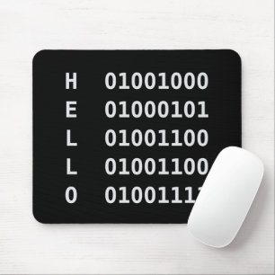 Mousepad Código binário