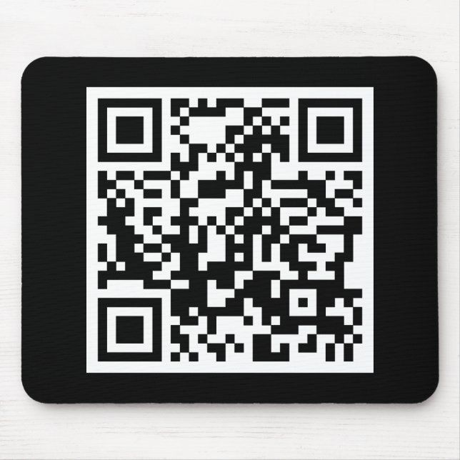 Mousepad código customizável de QR (Frente)