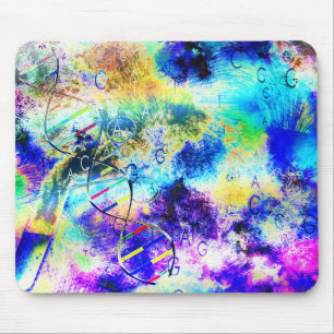 Mousepad Código de arte do DNA