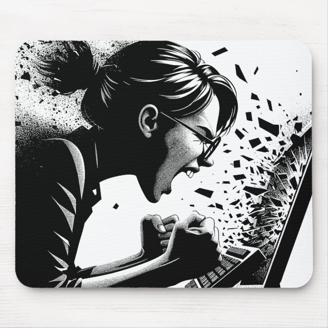 Mousepad Código Destrutivo (Frente)