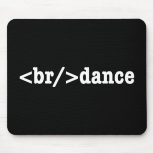 Mousepad código do HTML do breakdance