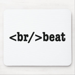 Mousepad código HTML de quebra