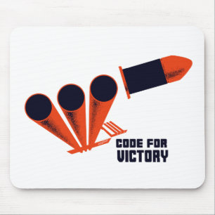 Mousepad Código para a vitória -- WW2