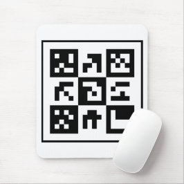 Mousepad código qr