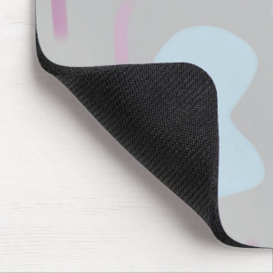 Mousepad Código QR personalizado simples adicione seu nome