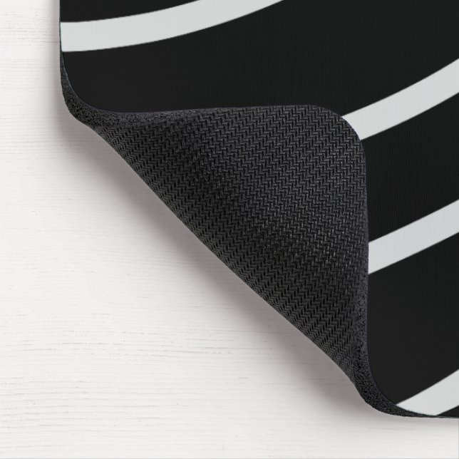 Mousepad Código QR personalizado simples adicione seu nome  (Canto)
