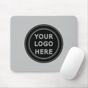 Mousepad Código QR preto elegante e elegante