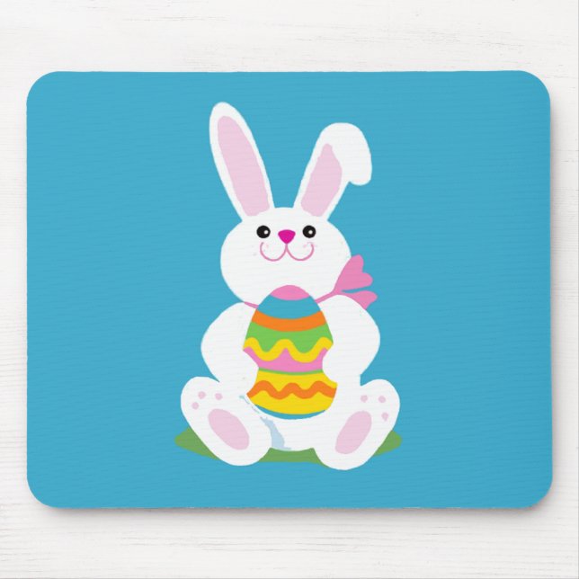 Mousepad Coelhinho da Páscoa (Frente)