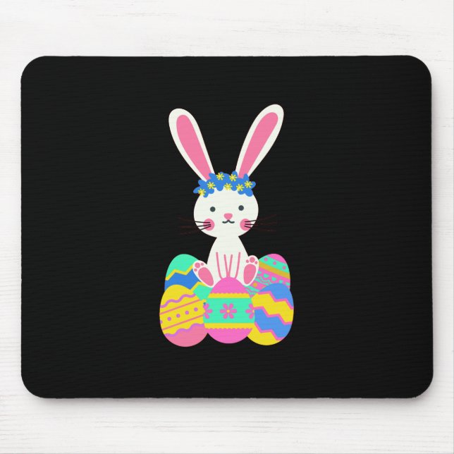 Mousepad Coelhinho da Páscoa Bonito (Frente)