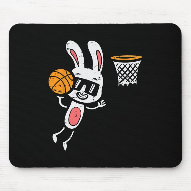 Mousepad Coelhinho de Basquete Dunk Sports Boys Todd (Frente)