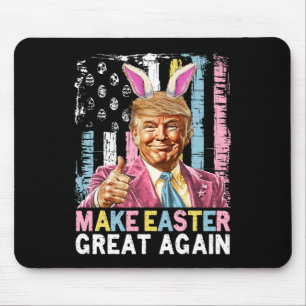Mousepad Coelhinho divertido Trump Faça a Páscoa Grande Nov
